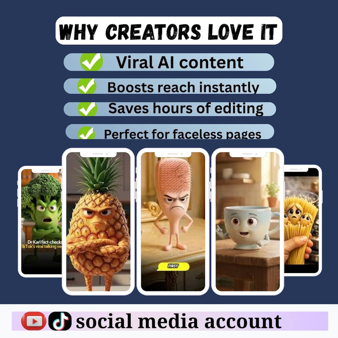 1200+ AI Talking Object Videos | Viral Reels Bundle PLR MRR - Image 2
