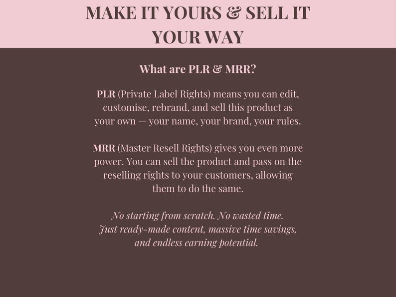 Faceless Creator Starter Kit | PLR & MRR Digital Products, - Image 6